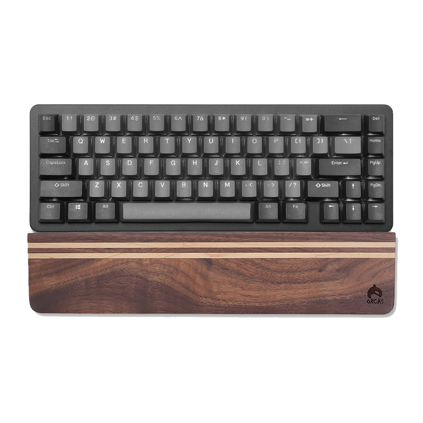 mechanical keyboard wrist rest, Orcas Made, 65%